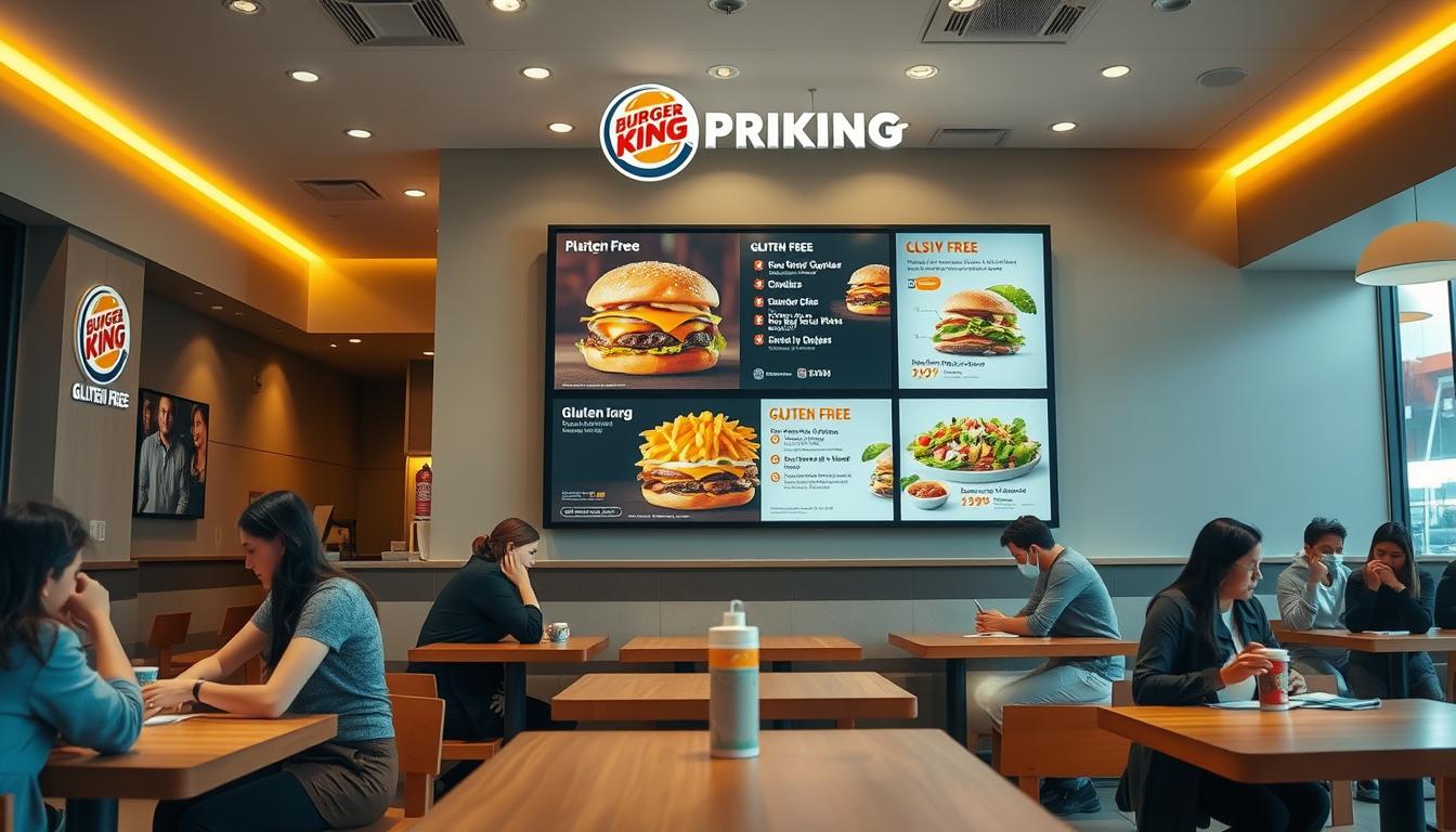 burger king gluten free menu