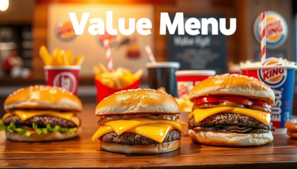 burger king value menu