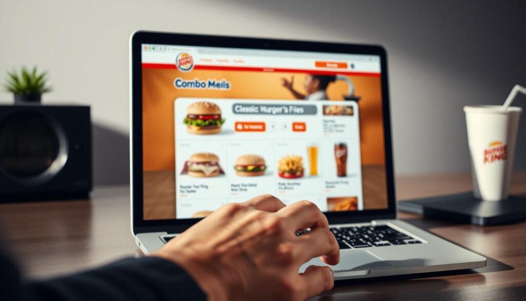 order burger king combos online