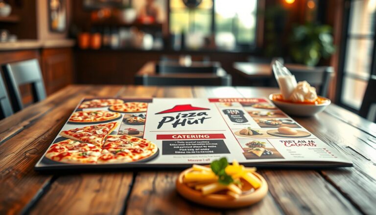 pizza hut catering menu