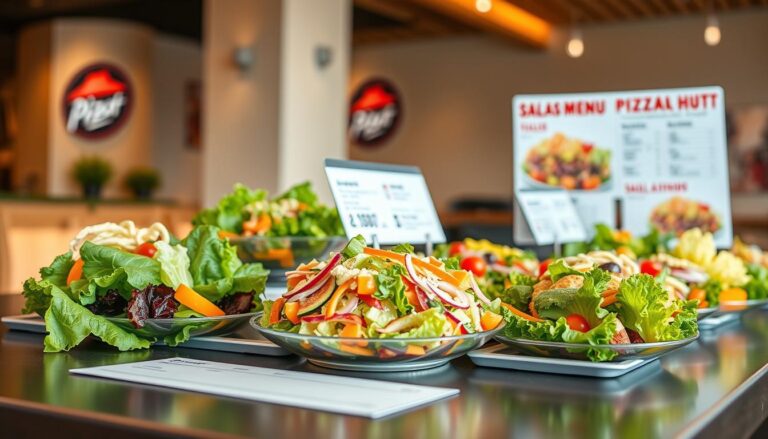 pizza hut salad menu