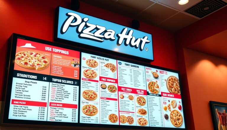 pizza hut target menu